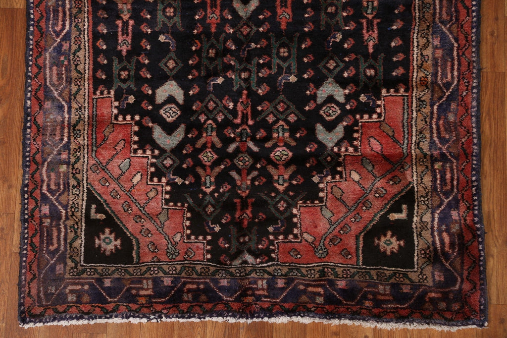 Tribal Hamedan Persian Runner Rug 4x9