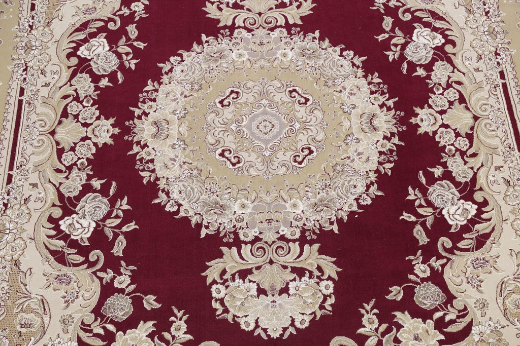 Soft Pile Floral Tabriz Persian Style Area Rug 10x13