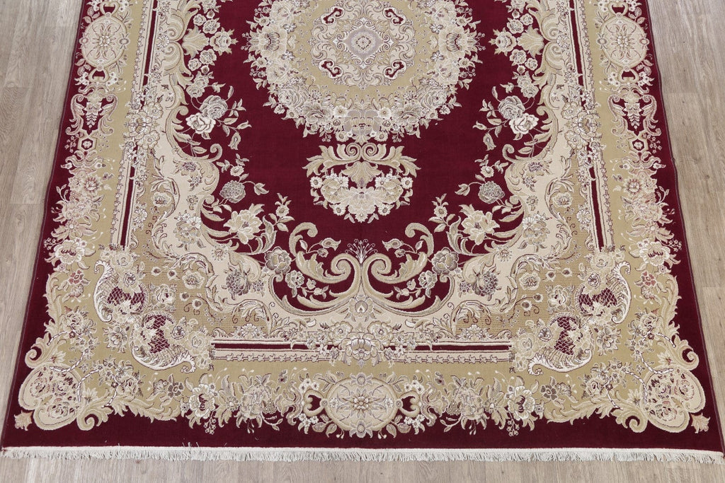 Soft Pile Floral Tabriz Persian Style Area Rug 10x13