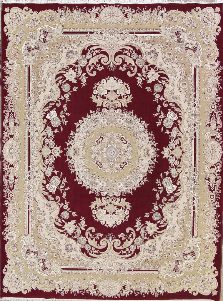 Soft Pile Floral Tabriz Persian Style Area Rug 10x13