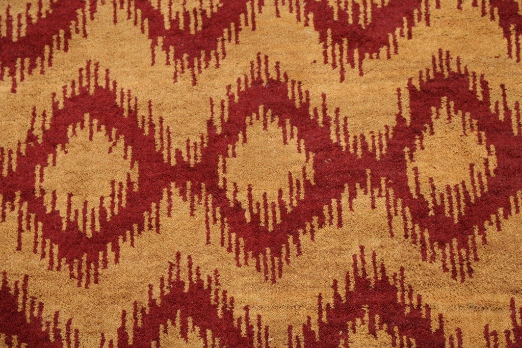 Geometric Modern 5x7 Moroccan Trellis Oushak Indian Oriental Area Rug