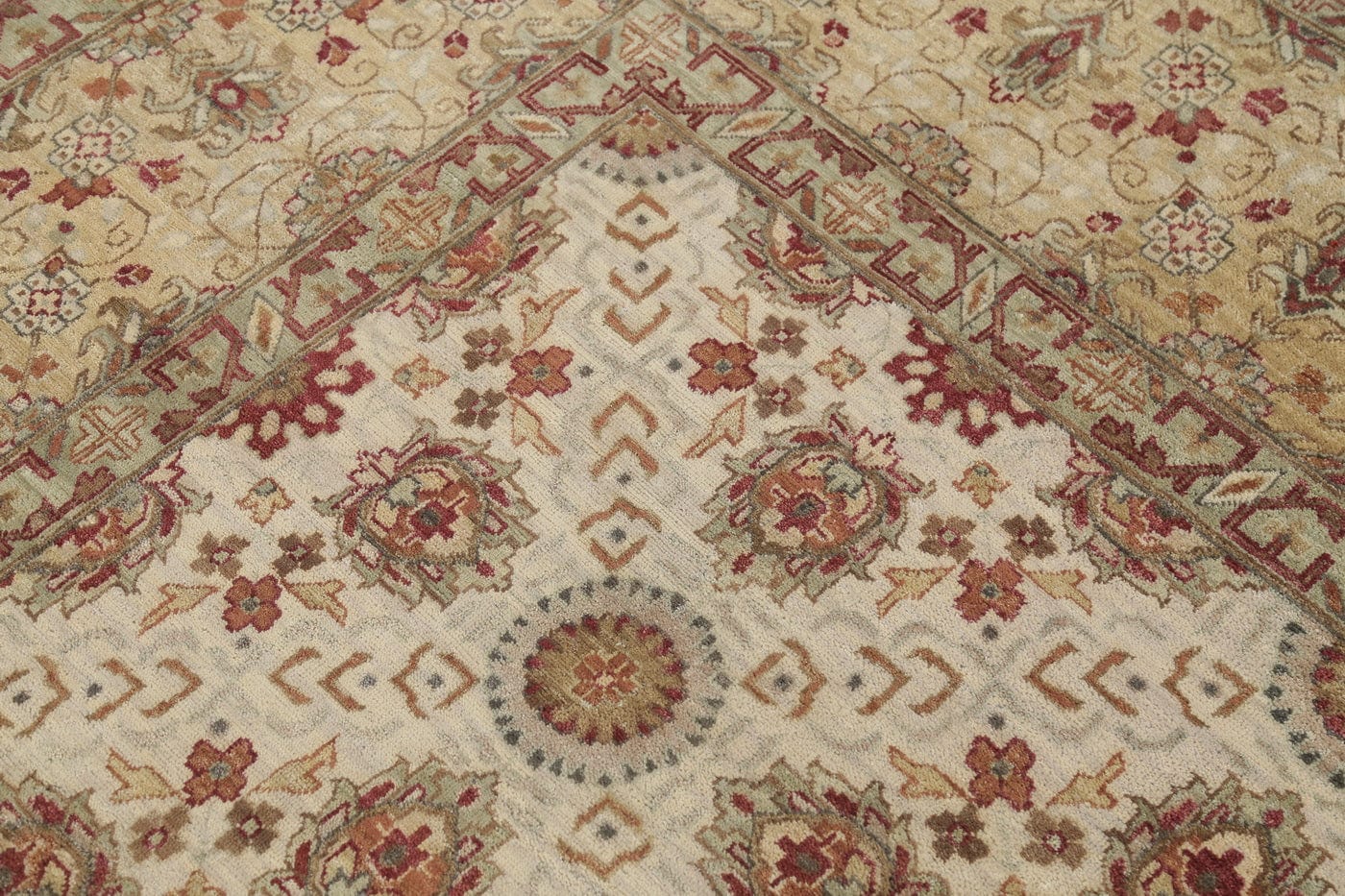 All-Over Oushak Indian Oriental Area Rug 10x14