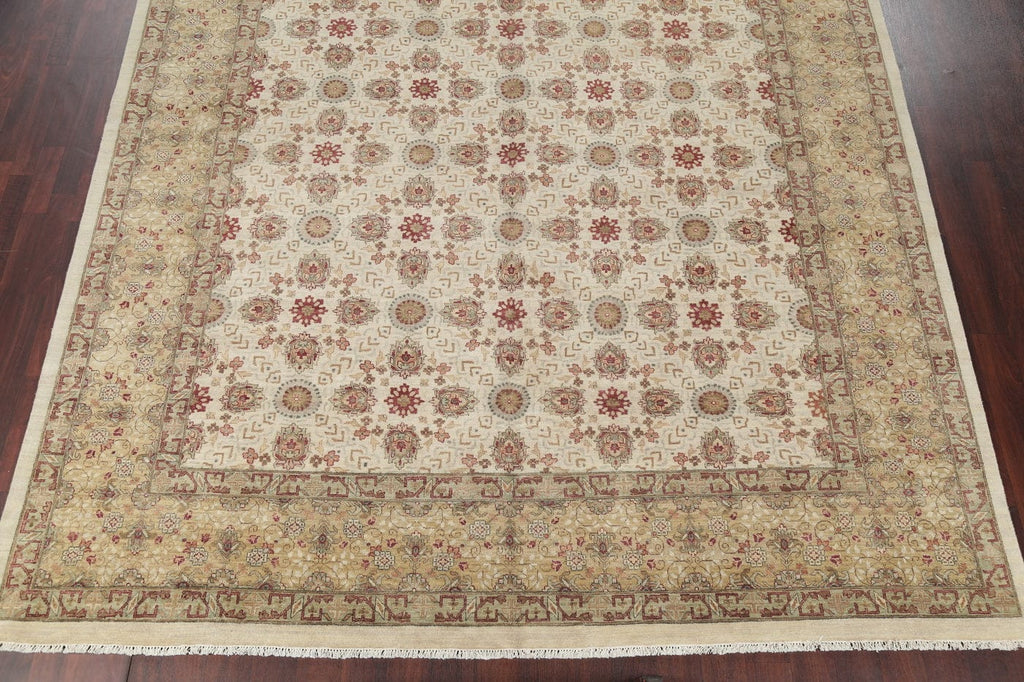 All-Over Oushak Indian Oriental Area Rug 10x14