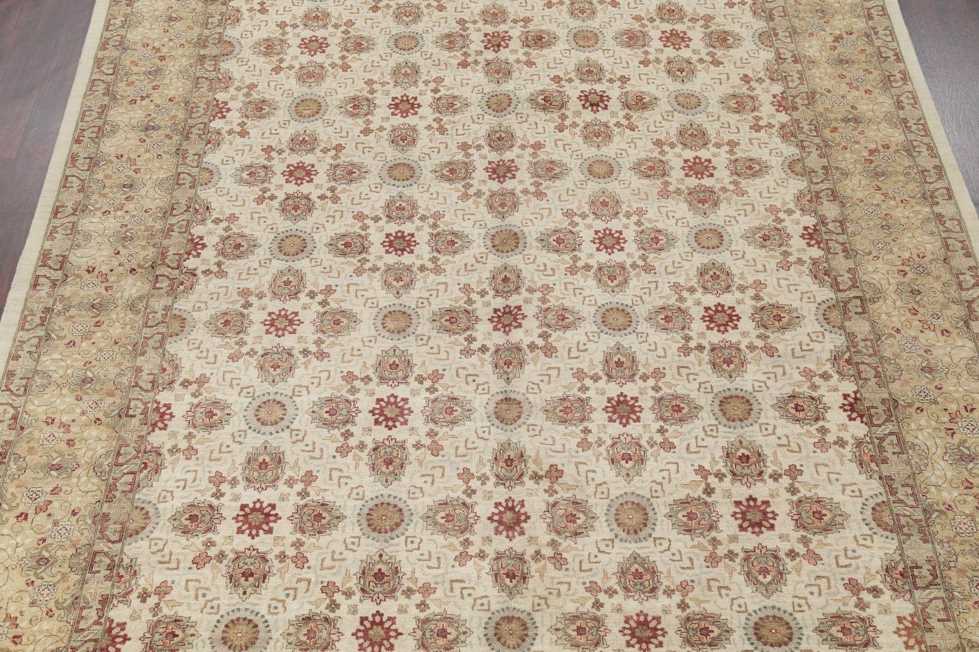 All-Over Oushak Indian Oriental Area Rug 10x14