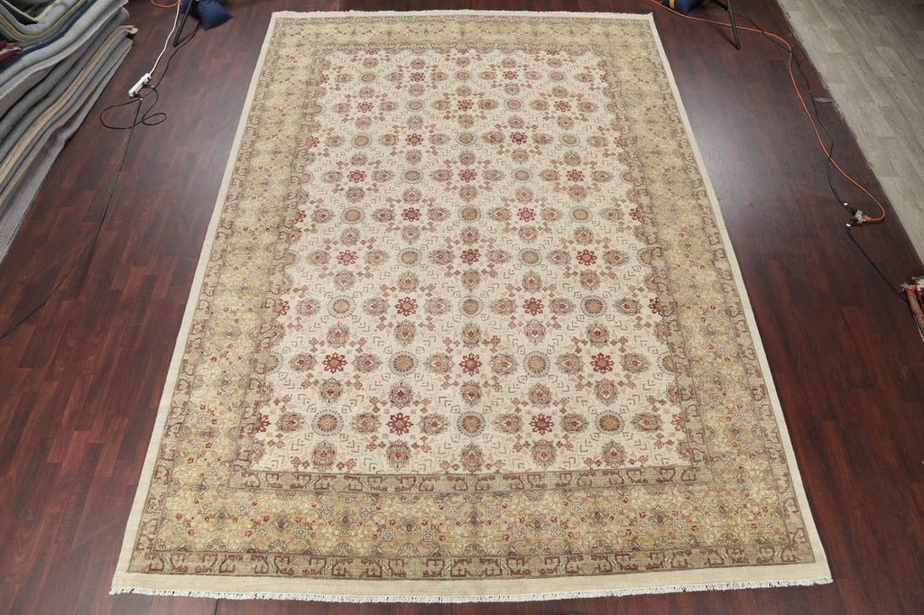 All-Over Oushak Indian Oriental Area Rug 10x14