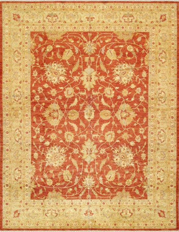 Ferehan Collection Hand-Knotted Lamb's Wool Area Rug- 11'11" X 15' 3"