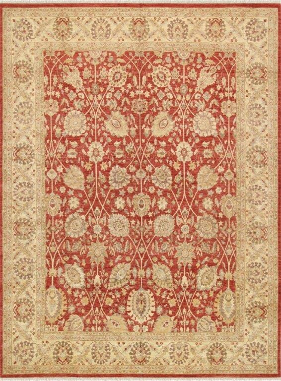 Ferehan Collection Hand-Knotted Lamb's Wool Area Rug- 11' 9" X 15' 9"