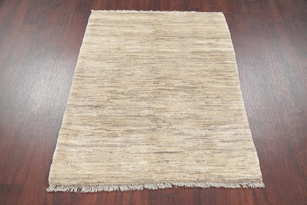 Modern Gabbeh Zollanvari Persian Area Rug 4x5