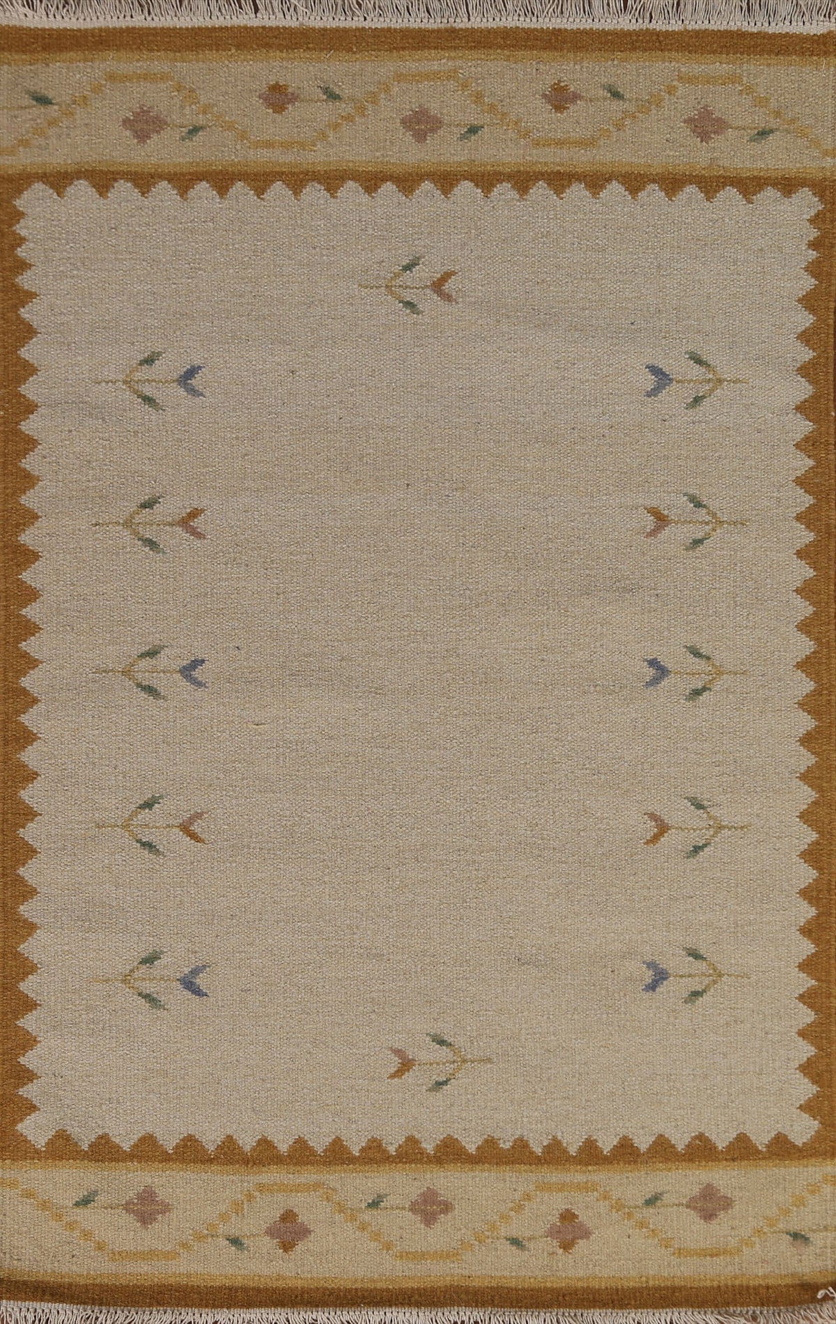 Kilim Dhurrie Oriental Area Rug 4x6