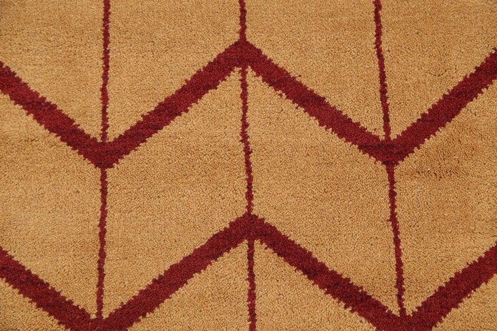 Geometric Modern Moroccan Trellis Oriental Runner Rug 3x10