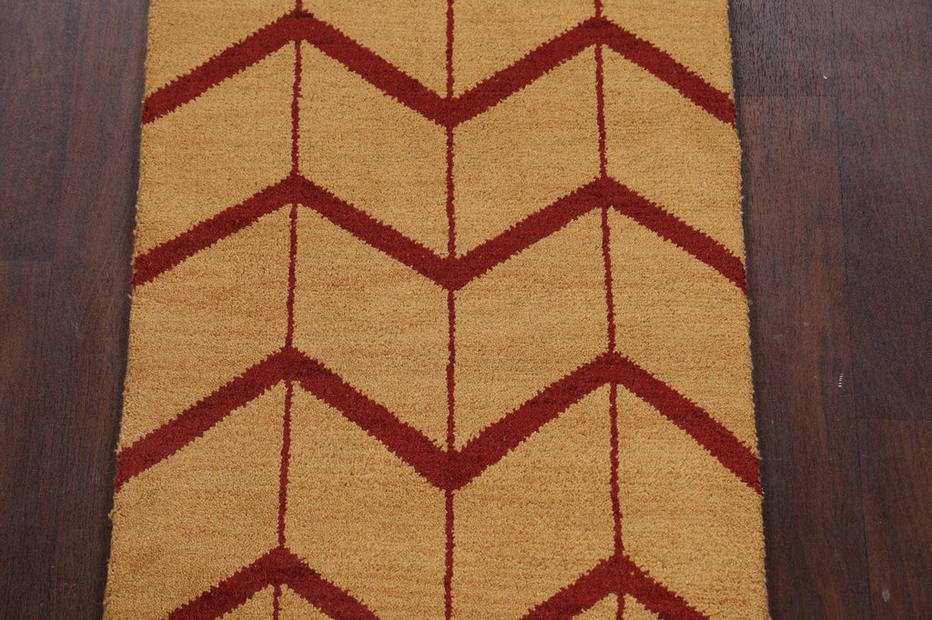 All-Over Moroccan Trellis Oriental Runner Rug 3x10