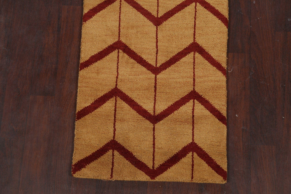 All-Over Moroccan Trellis Oriental Runner Rug 3x10