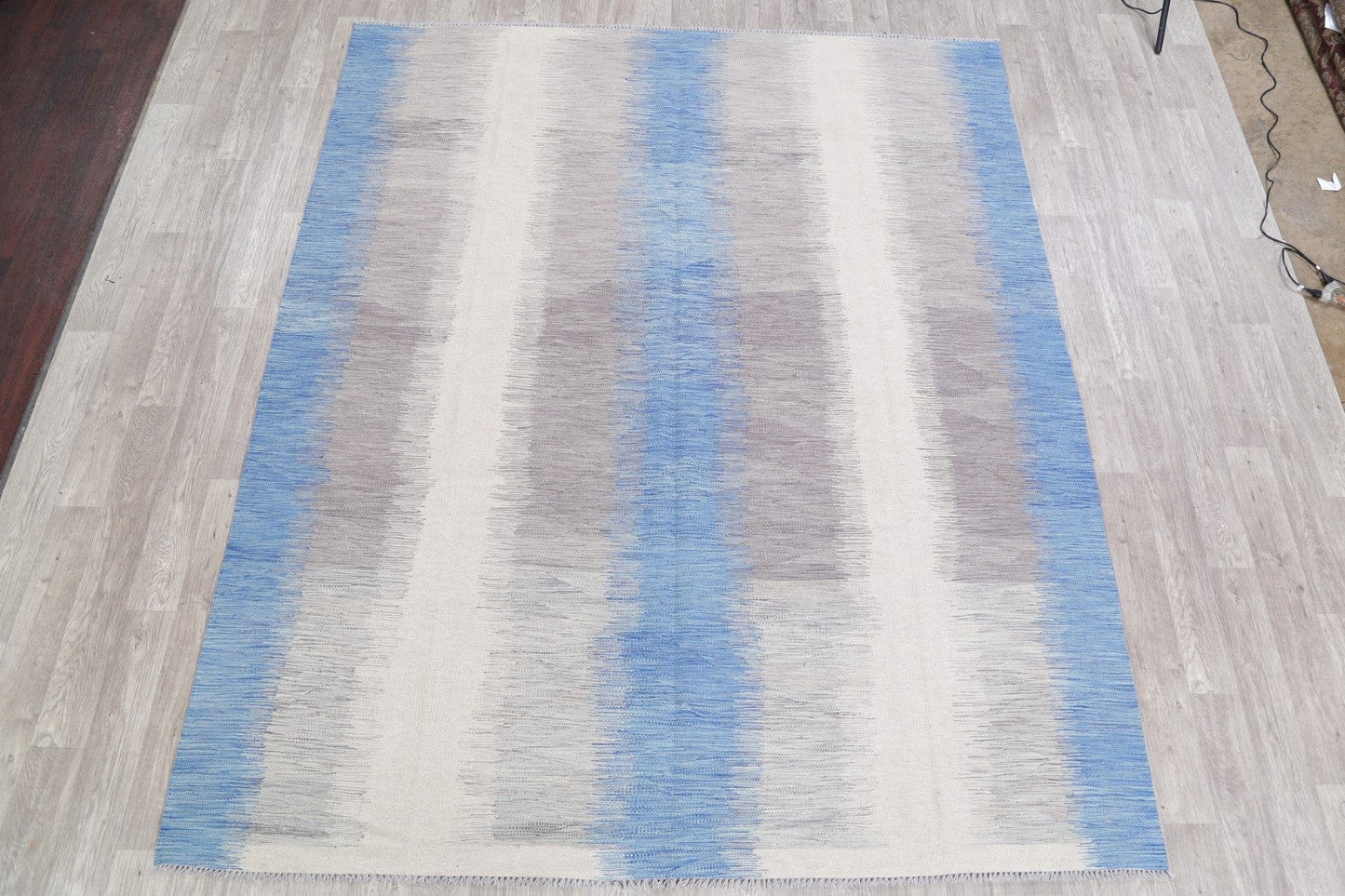 Modern Kilim Turkish Oriental Hand-Woven Area Rug Wool 8x10