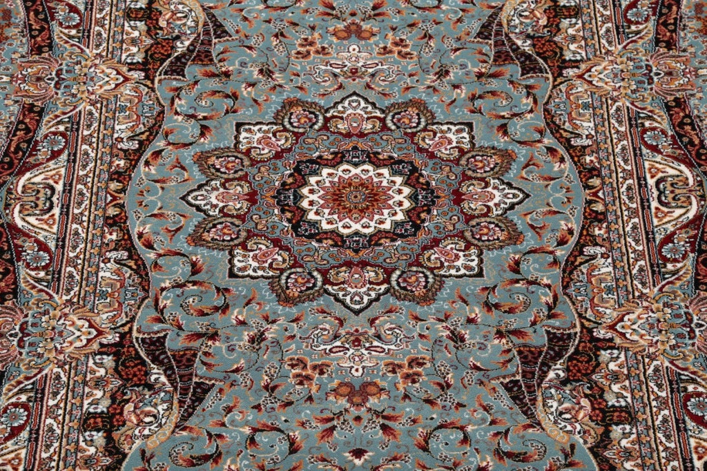 Geometric Tabriz Persian Area Rug 4x7