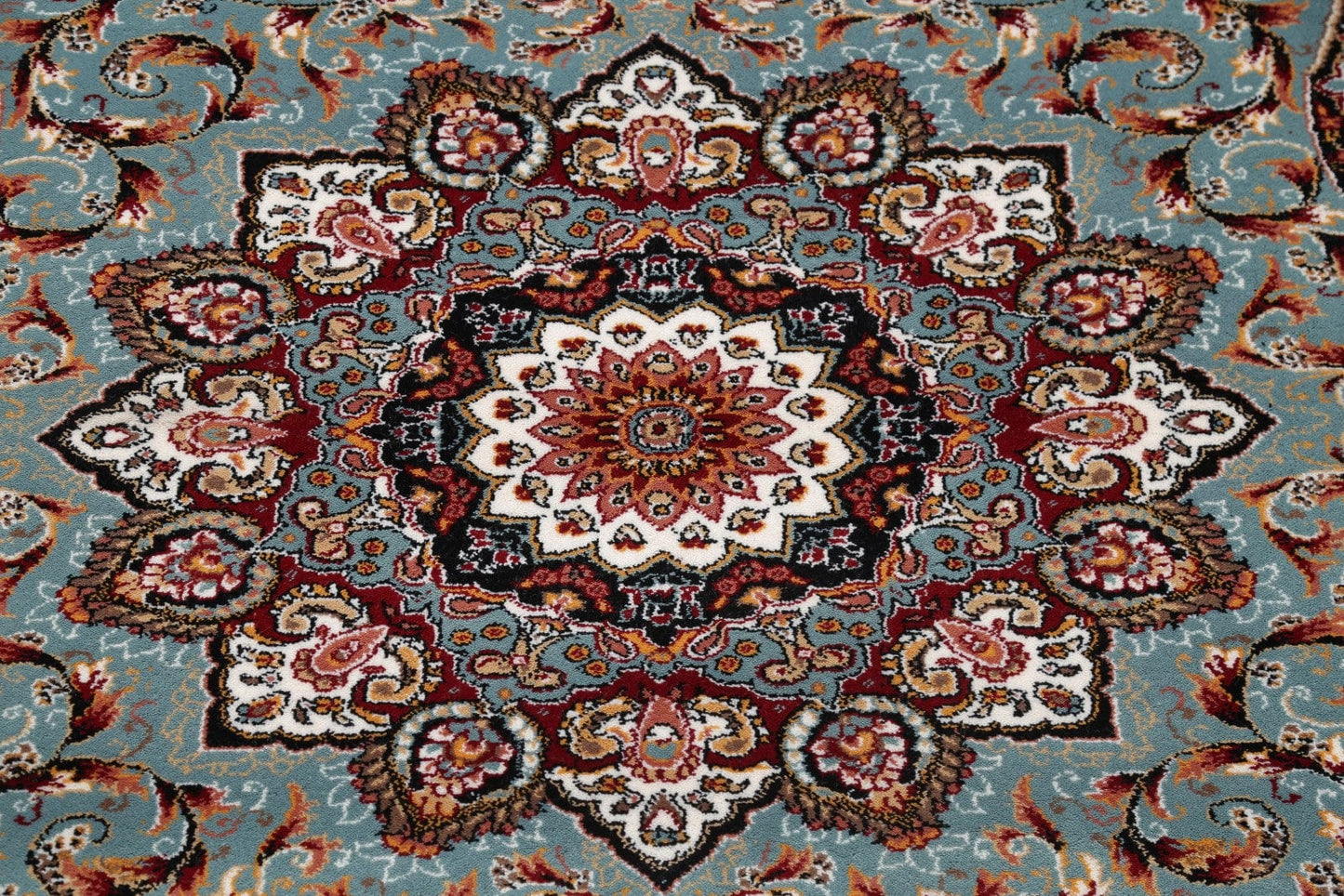 Geometric Tabriz Persian Area Rug 4x7