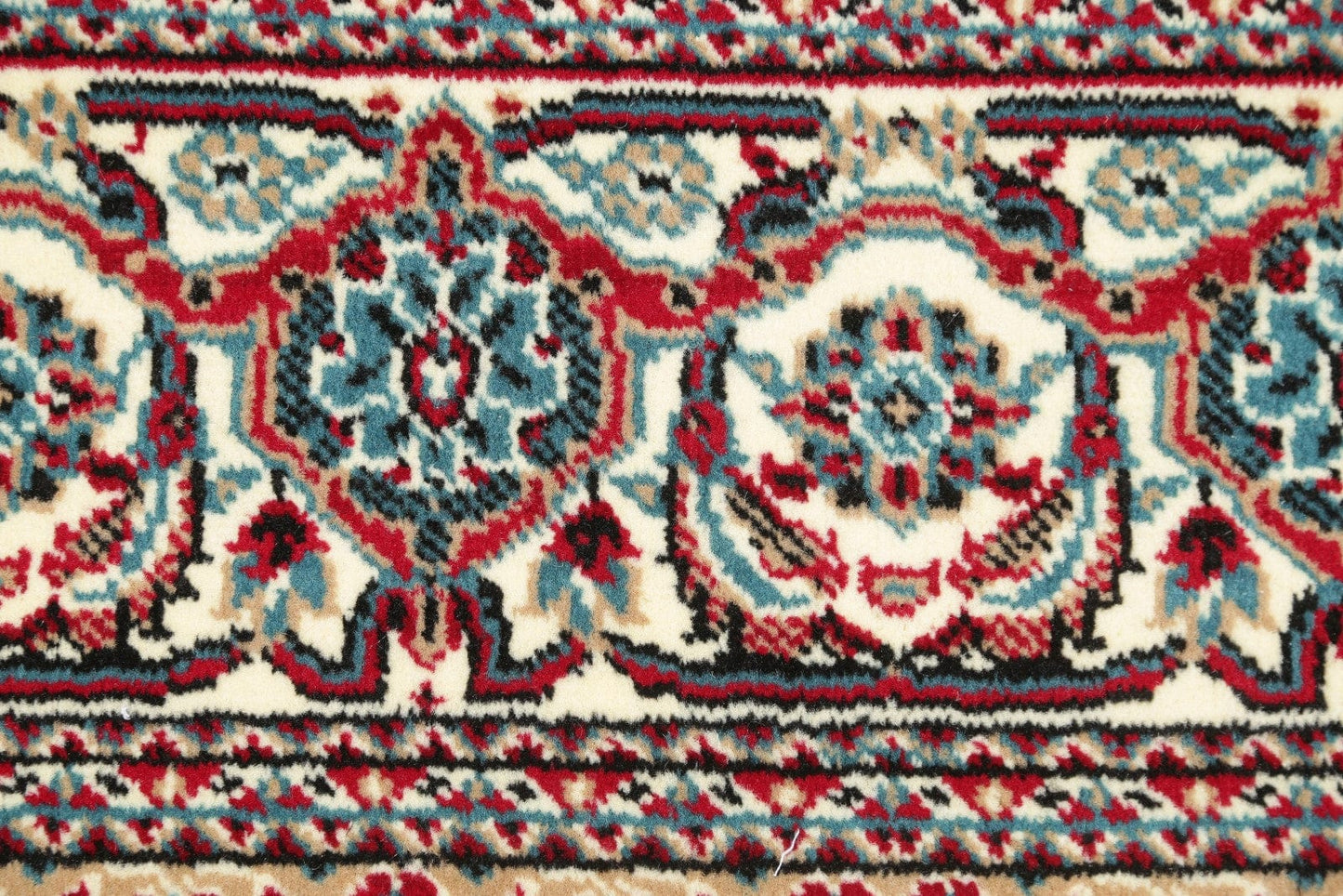 Teal Blue Floral Medallion Bidjar Turkish Oriental 7x10 Area Rug