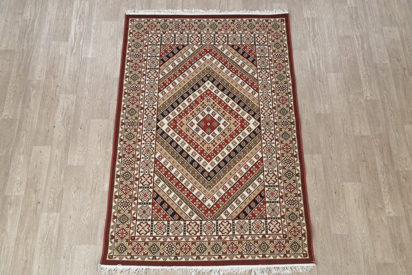 Geometric Kilim Shiraz Turkish Oriental 5x7 Area Rug