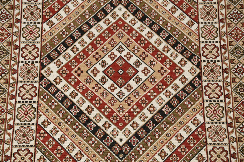 Geometric Kilim Shiraz Turkish Oriental 5x7 Area Rug