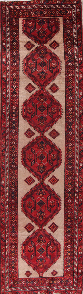 Geometric Ardebil Persian Runner Rug 4x13