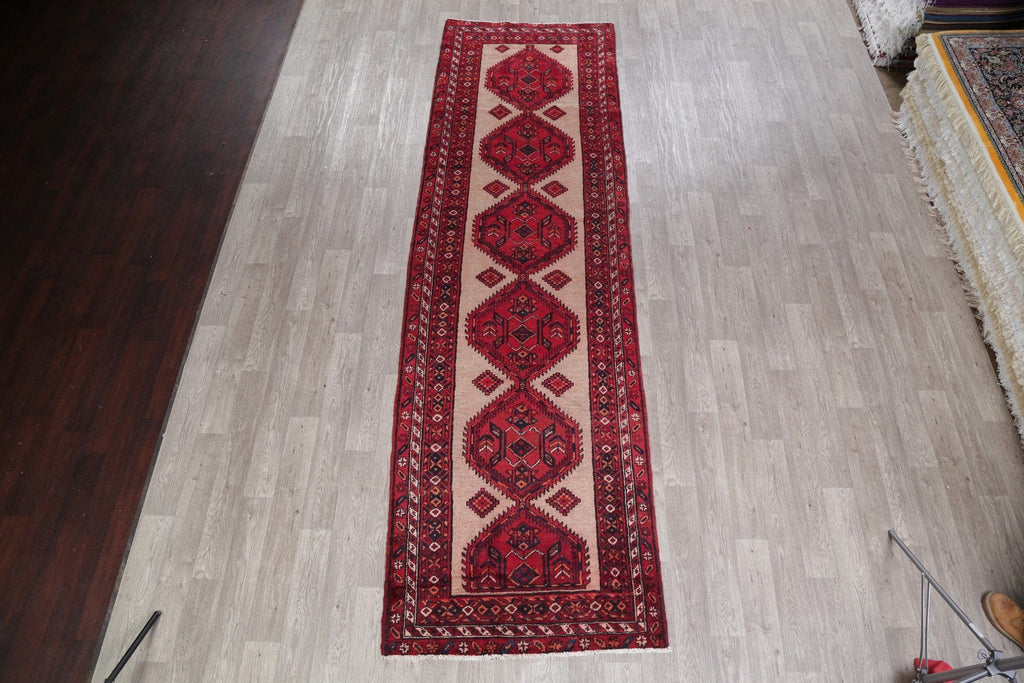 Geometric Ardebil Persian Runner Rug 4x13