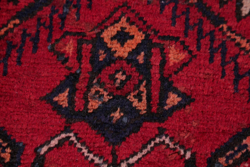 Geometric Ardebil Persian Runner Rug 4x13