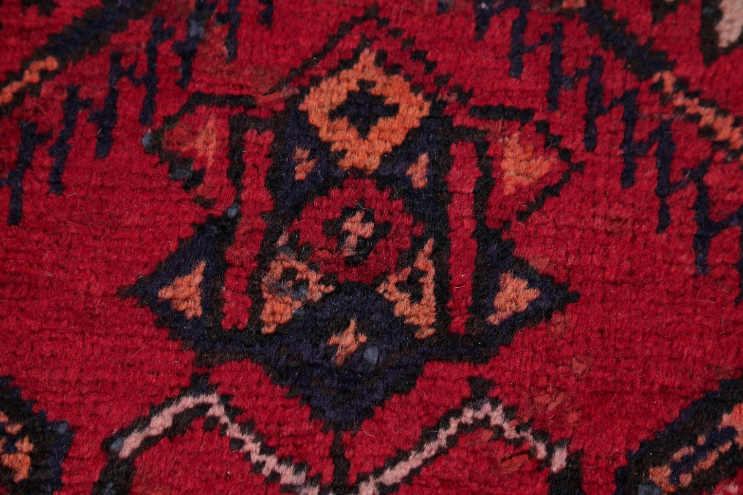 Geometric Ardebil Persian Runner Rug 4x13