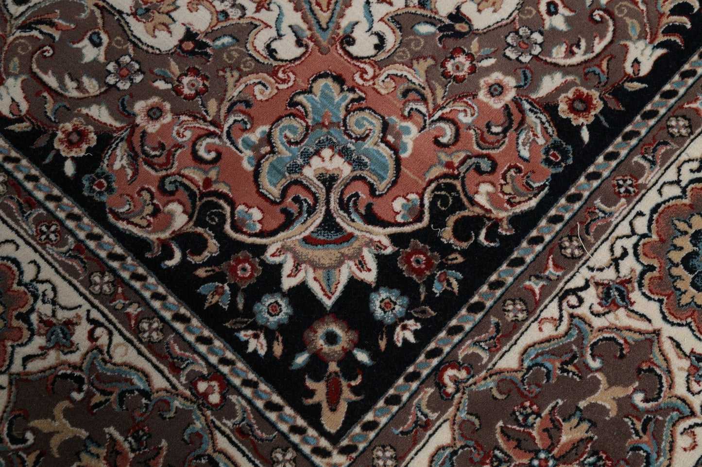 Floral Tabriz Turkish Oriental 10x13 Wool Acrylic Area Rug