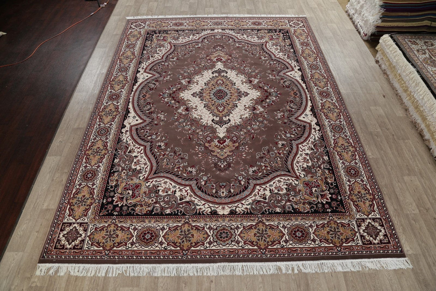 Floral Aubusson Turkish Oriental 10x13 Acrylic Wool Area Rug