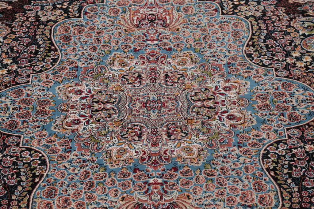 Black Tabriz Turkish Area Rug 10x13