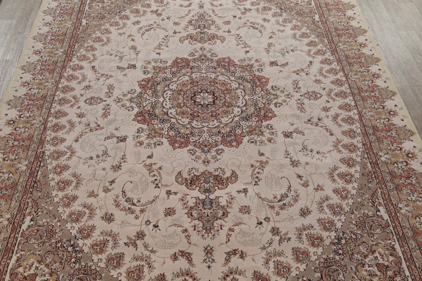 Floral Aubusson Turkish Oriental 10x13 Acrylic Wool Area Rug