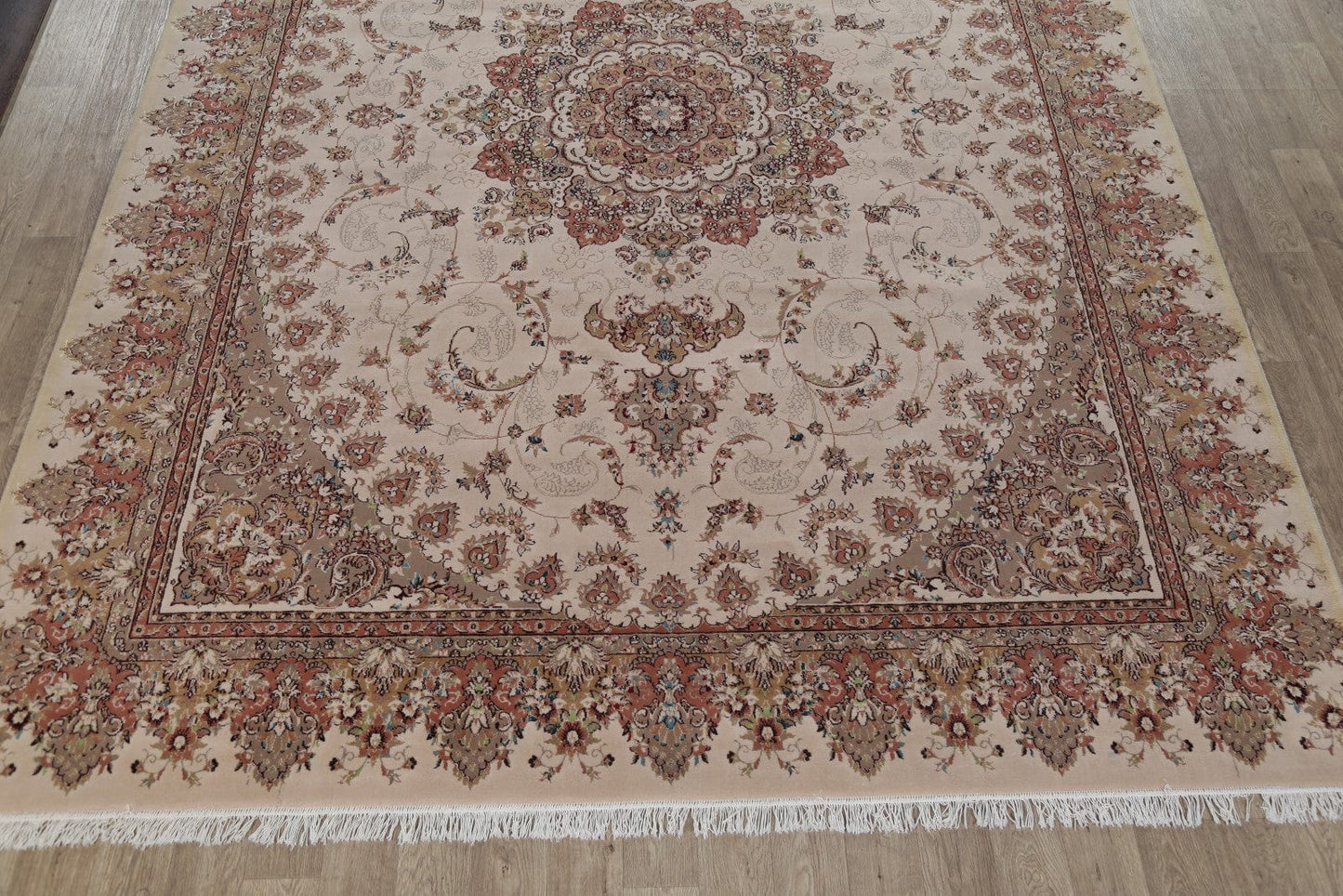 Floral Aubusson Turkish Oriental 10x13 Acrylic Wool Area Rug