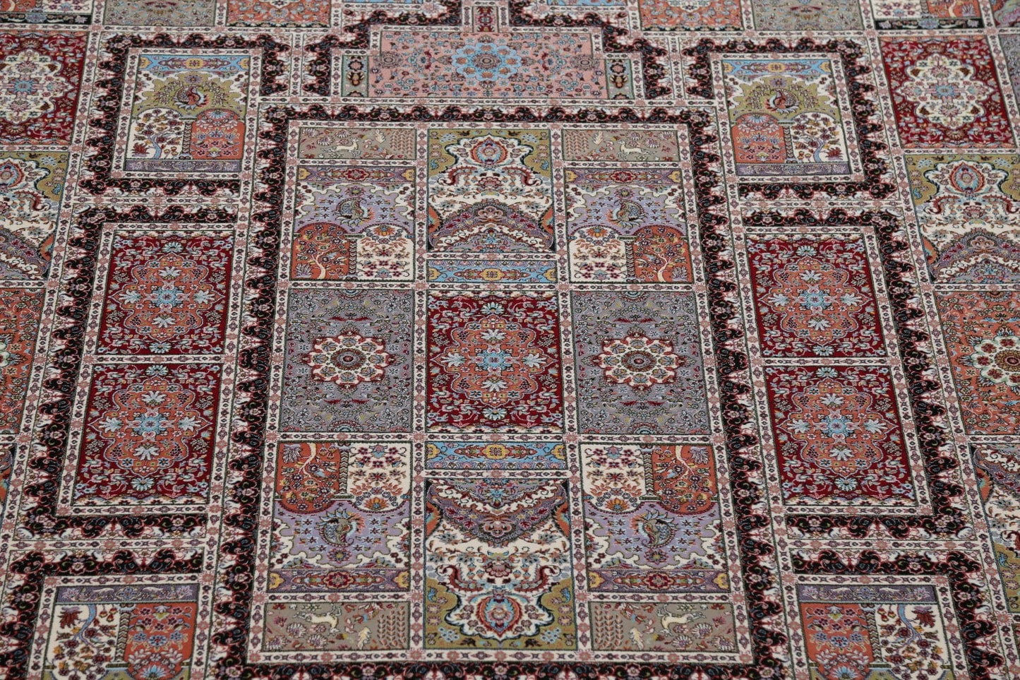 Garden Design Hereke Turkish Oriental 10x13 Acrylic Wool Area Rug