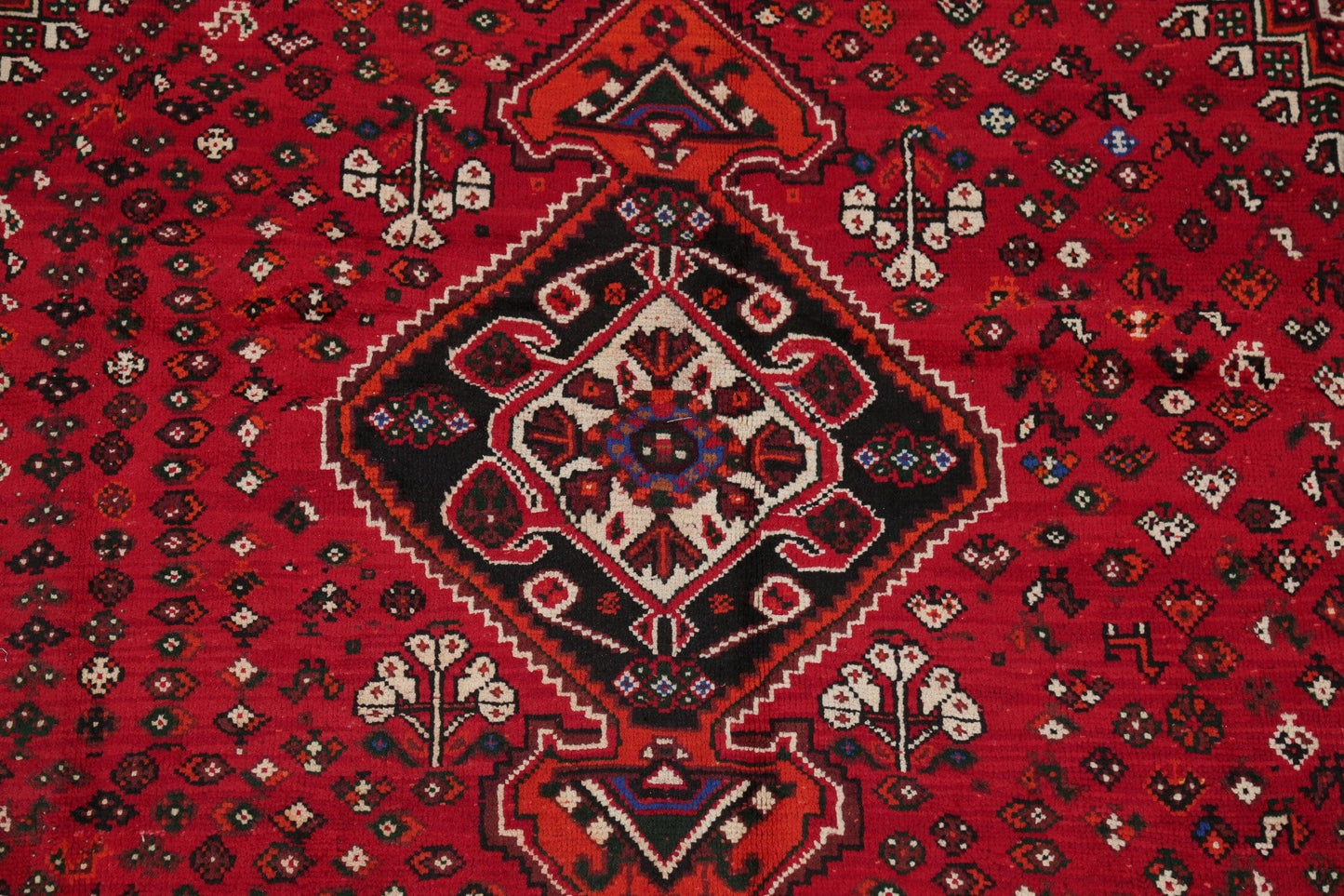 Tribal Geometric Shiraz Persian Area Rug 7x10