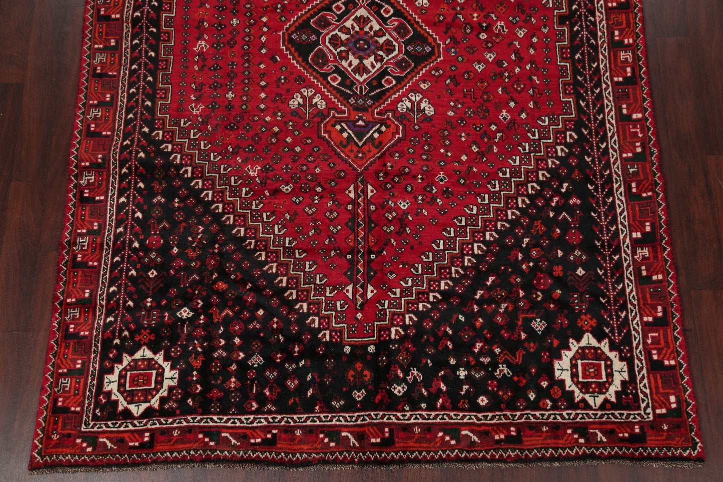 Tribal Geometric Shiraz Persian Area Rug 7x10