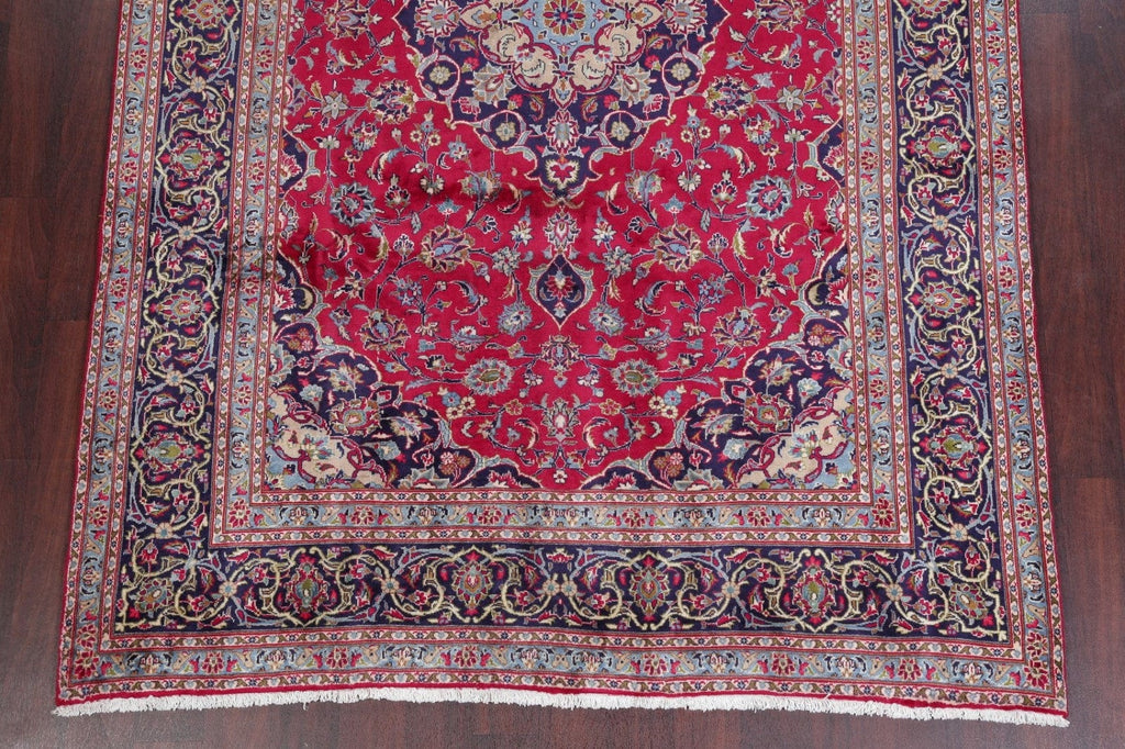 Traditional Floral Kashmar Persian Hand-Knotted 6x10 Wool Area Rug