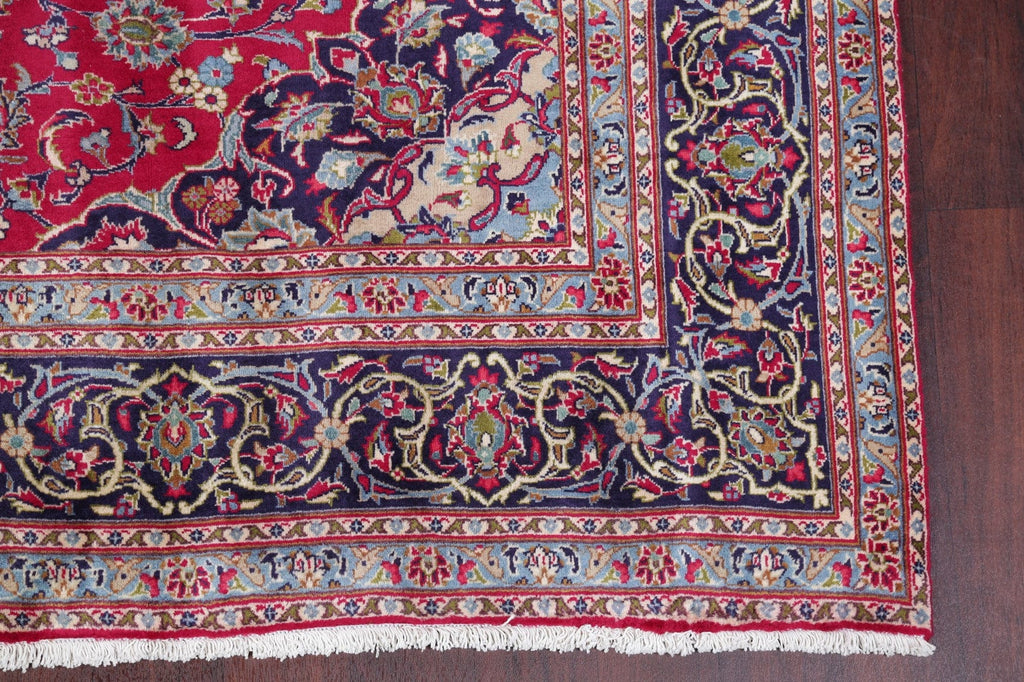 Traditional Floral Kashmar Persian Hand-Knotted 6x10 Wool Area Rug