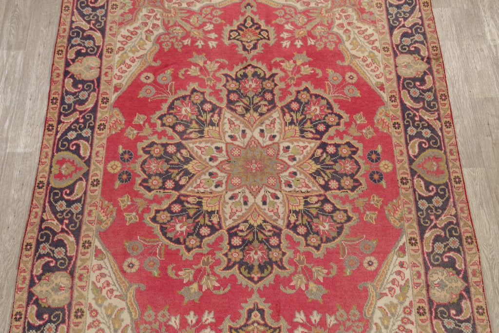 Geometric Tabriz Persian Area Rug 7x10