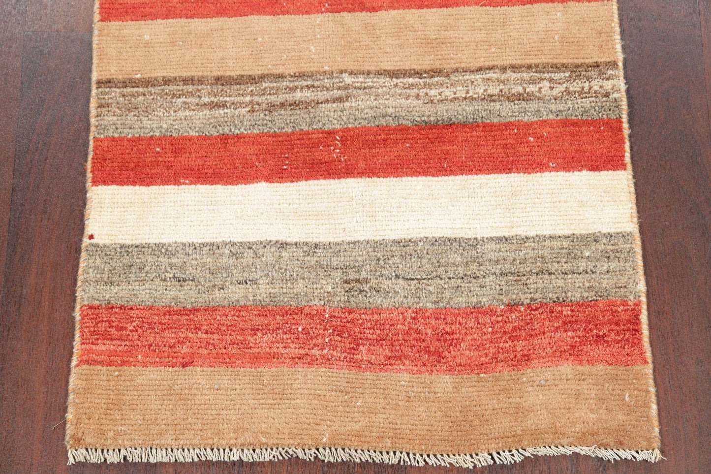 Stripe Gabbeh Persian Rug 3x5 Wool