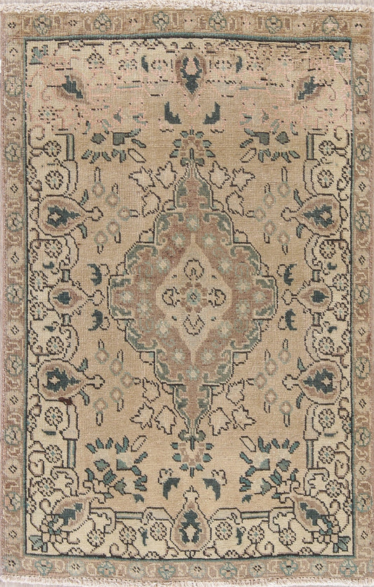 Tabriz Muted Distressed Rug 3x5