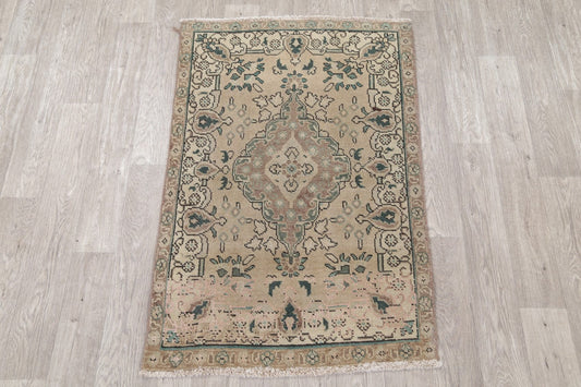 Tabriz Muted Distressed Rug 3x5