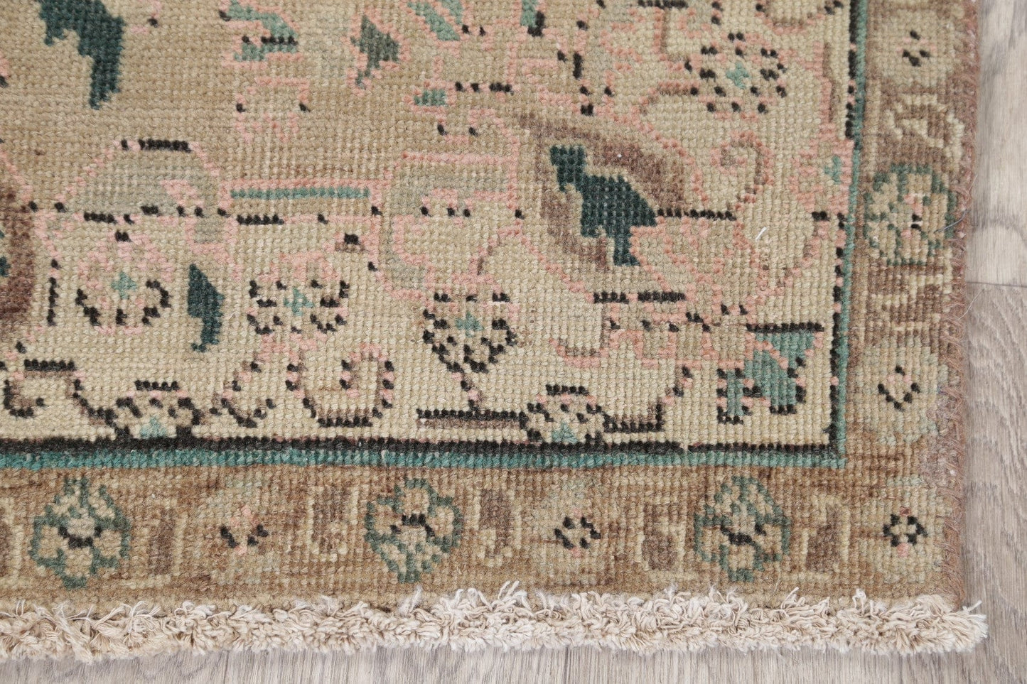 Tabriz Muted Distressed Rug 3x5