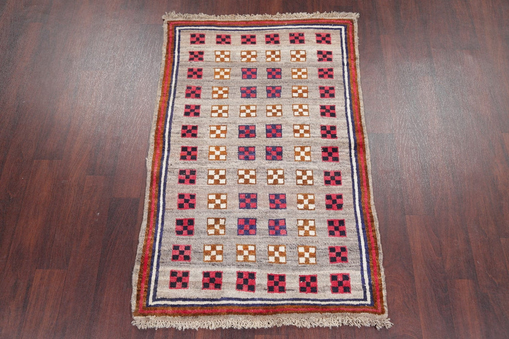 Gabbeh Shiraz Persian Rug 3x5