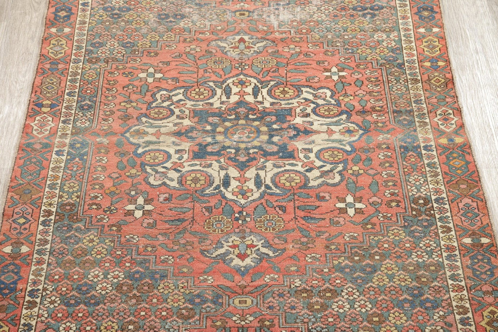 Antique Bakhtiari Persian Rug 4x7