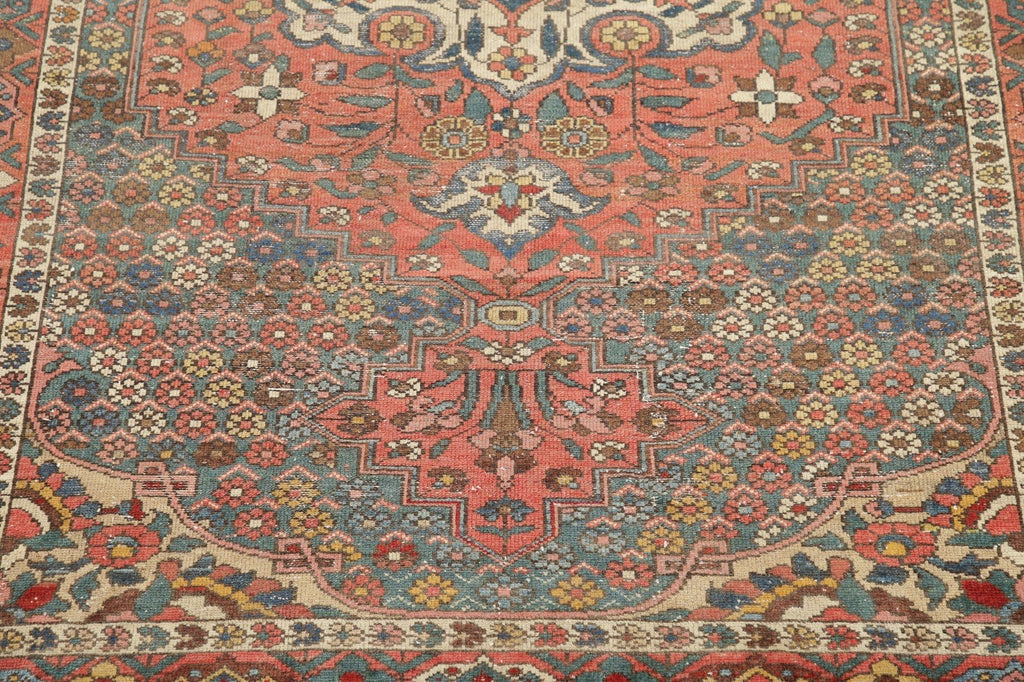 Antique Bakhtiari Persian Rug 4x7