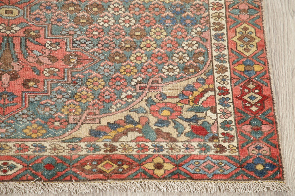 Antique Bakhtiari Persian Rug 4x7