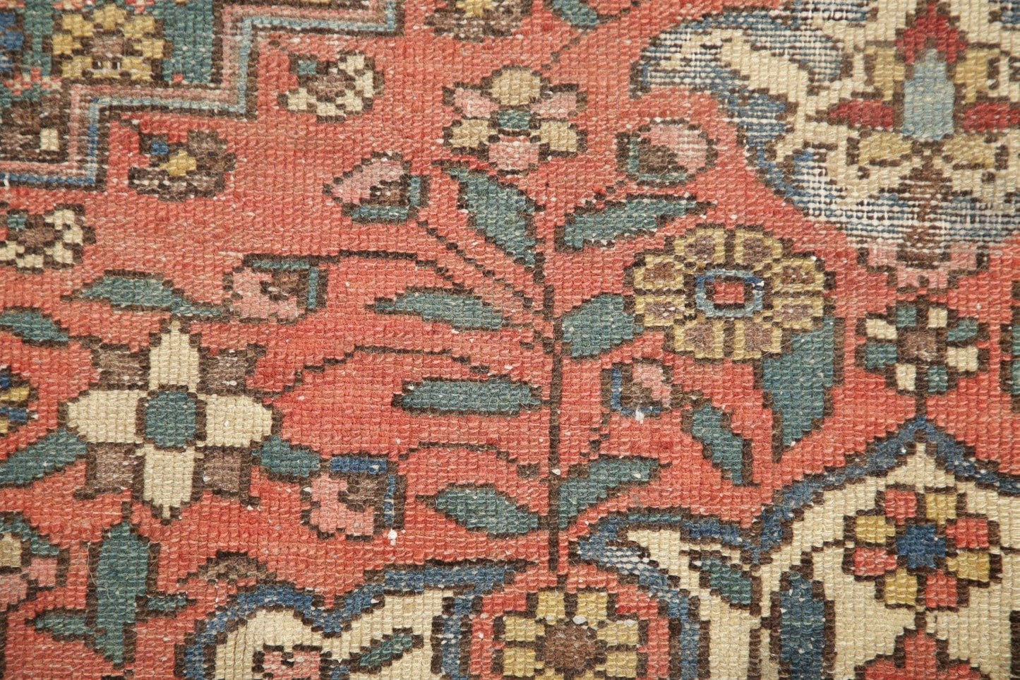 Antique Bakhtiari Persian Rug 4x7