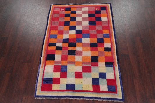 Gabbeh Shiraz Modern Rug 4x6