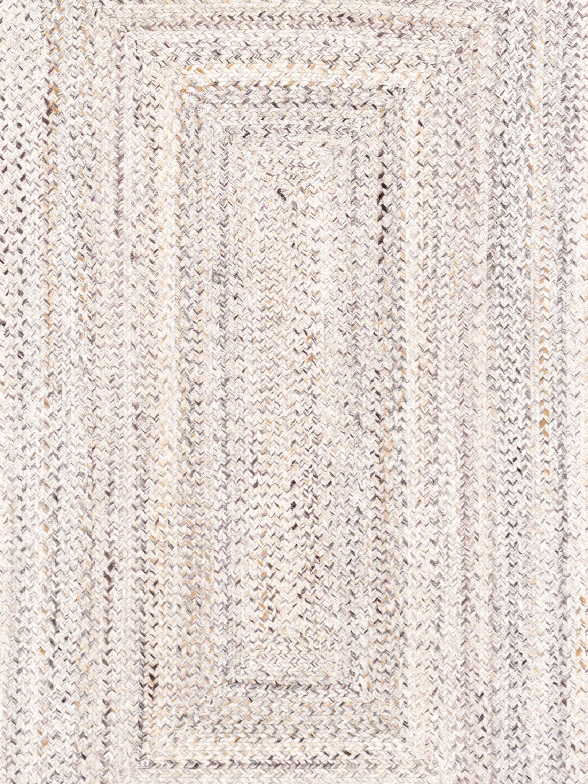 Camilo Hand Braided Indoor/Outdoor Ivory Area Rug- 7' 9'' X 9' 9''