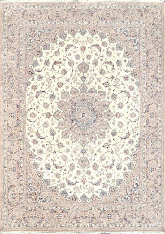 Isfahan Collection Hand-Knotted Wool Area Rug- 11' 6" X 16' 3"