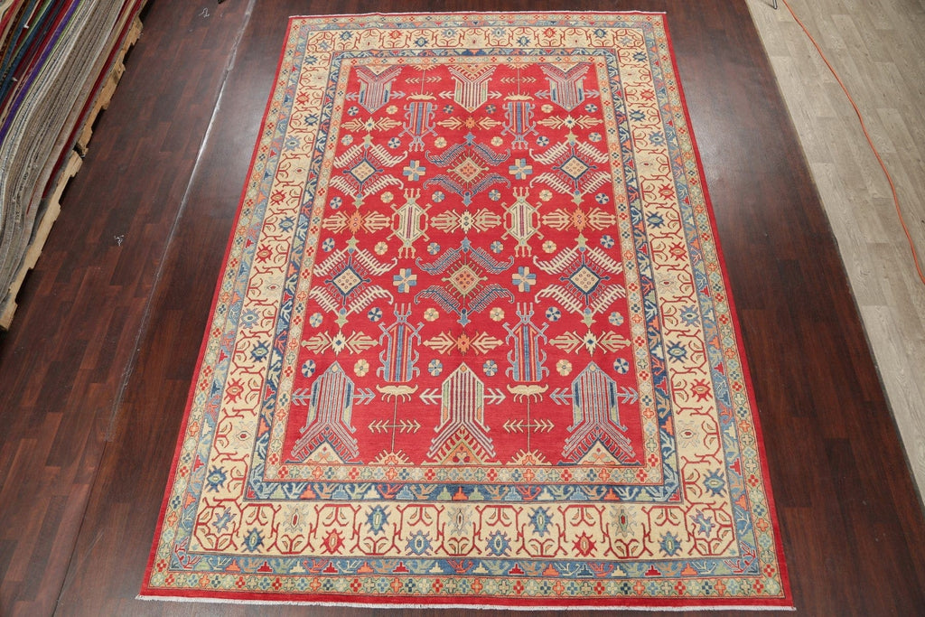 Kazak-Chechen Oriental Area Rug 9x13